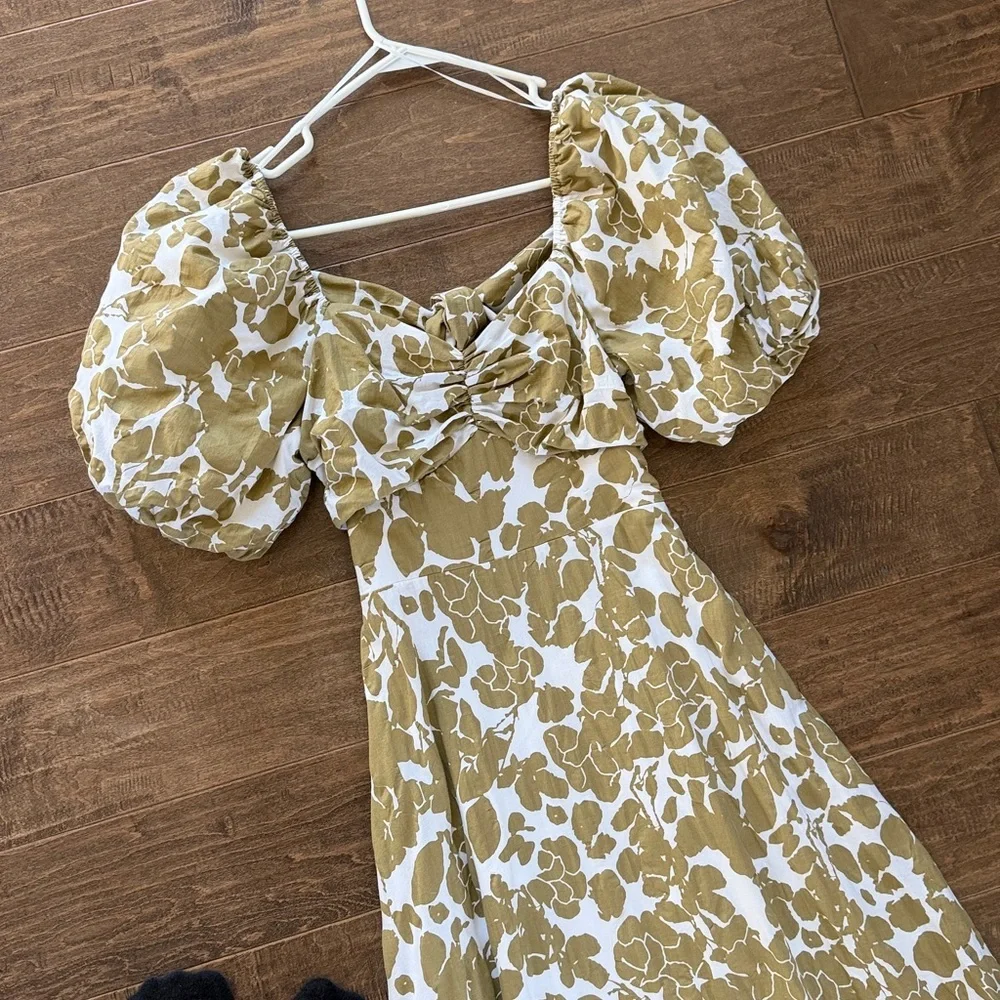 English Factory floral sweetheart cutout maxi dress - Picture 5 of 8